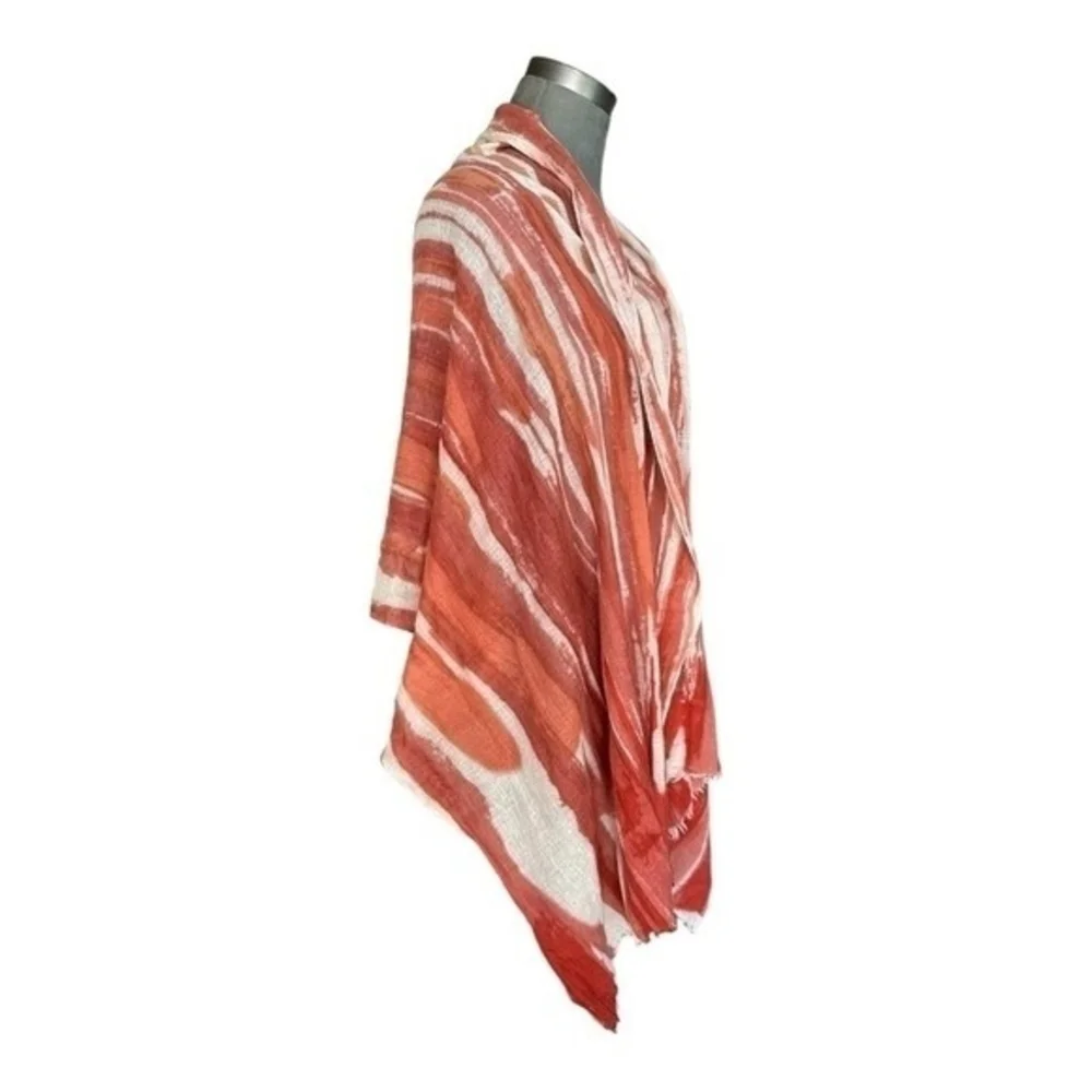 Women's Pink Beige Ombre Scarf 27